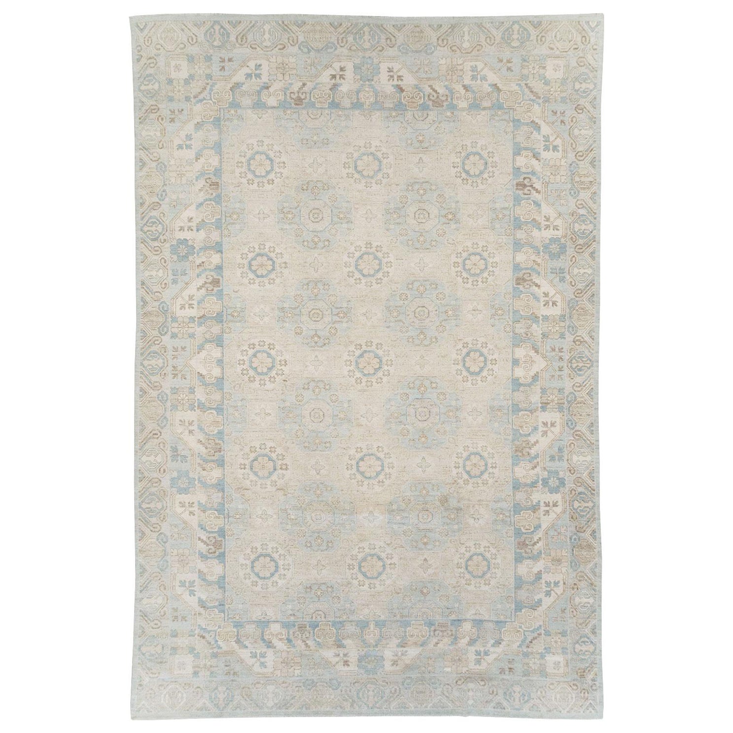 Modern East Turkestan Khotan Large Carpet