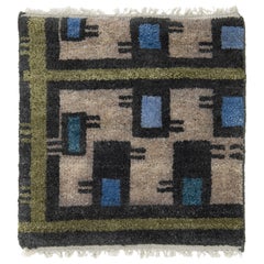 Modern Moroccan Style Handmade Custom Wool Rug