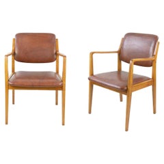 Ensemble de 2 chaises Vintage Manufacture Italienne 1950s