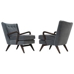 Howard Keith “Bambino” Lounge Chairs in Mohair, England, C.1950s
