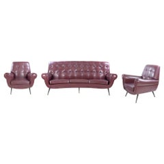 Vintage Sofa Set by Gigi Radice, mid-20th Century