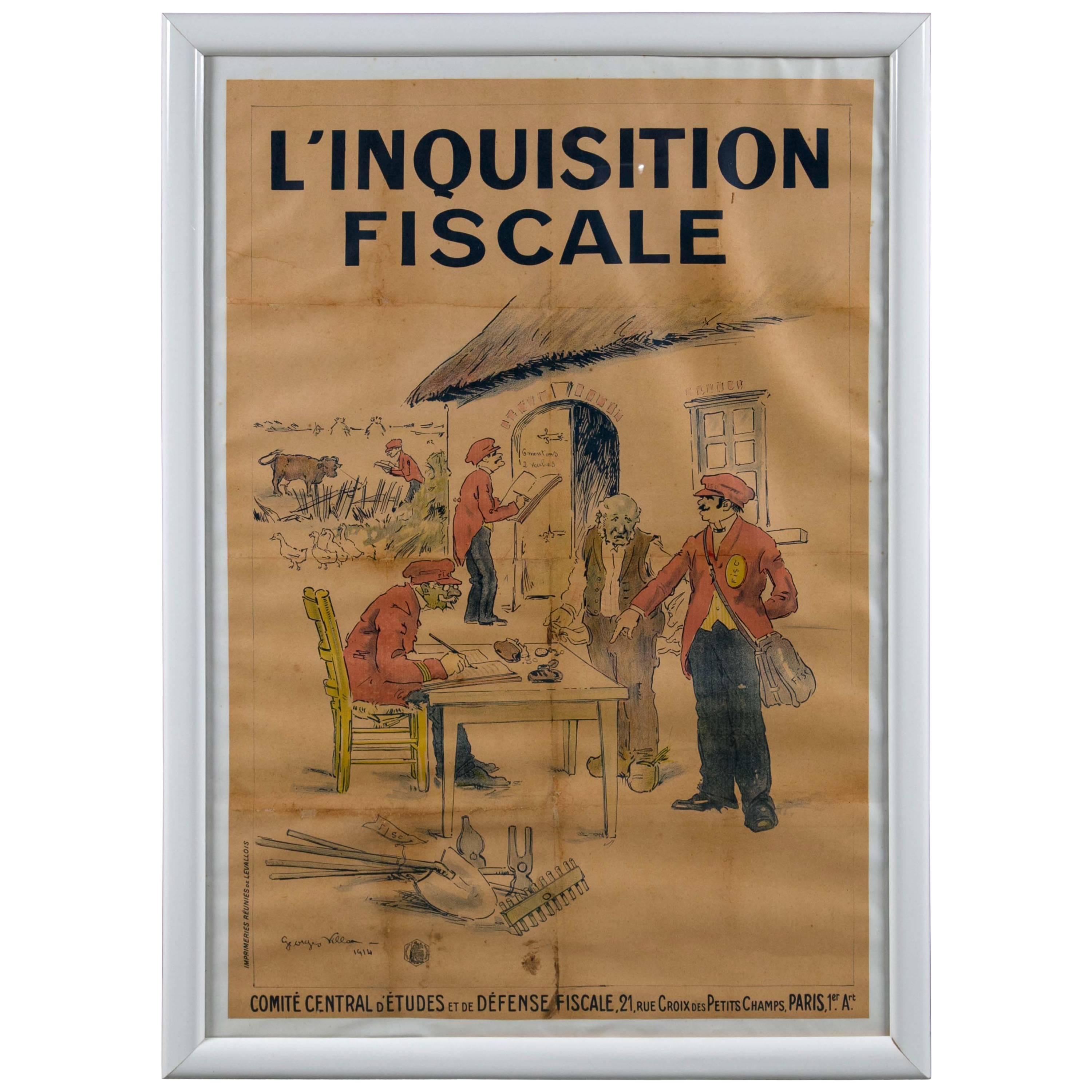 Vintage French Poster For Sale