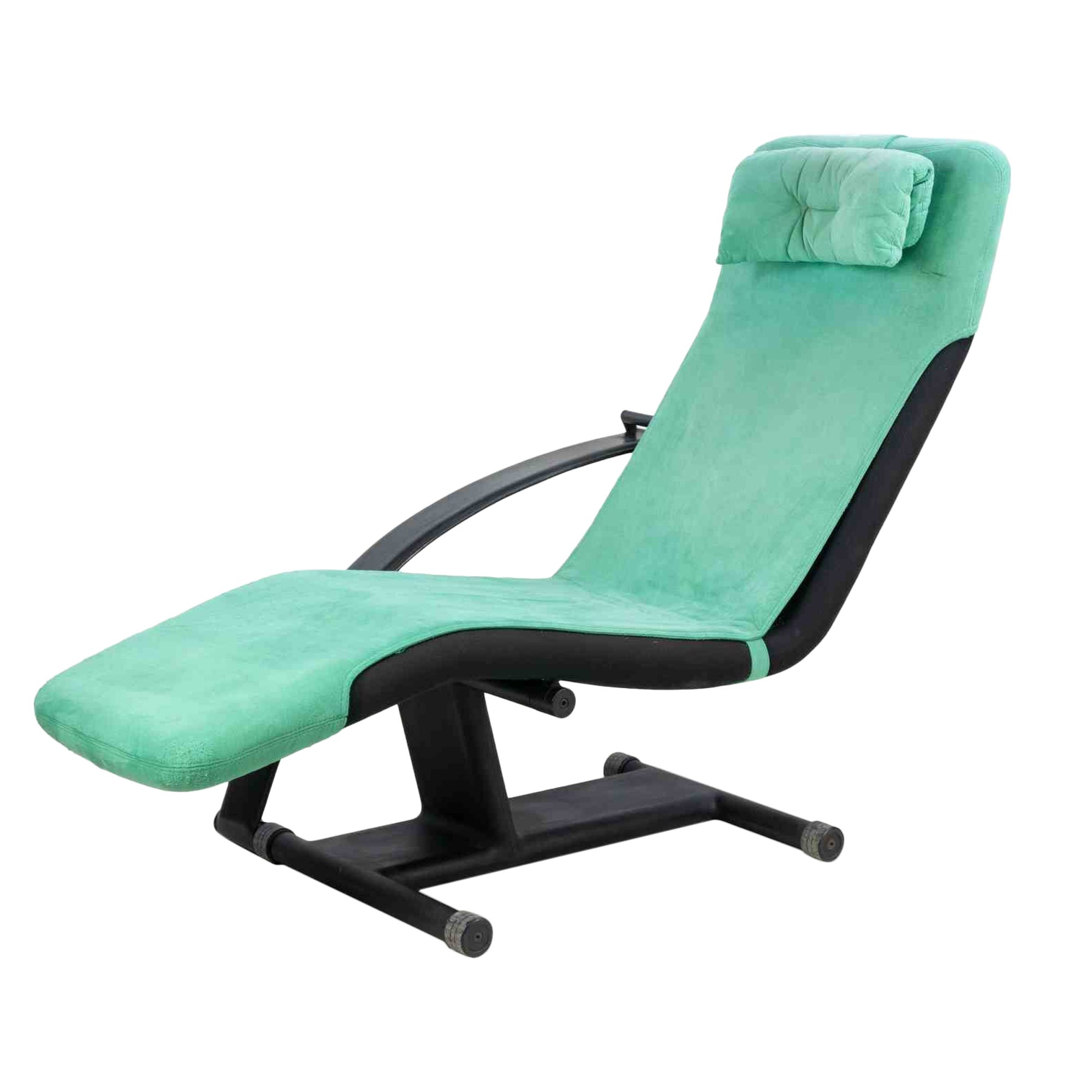 Chaise Longue Flexa vintage de Adriano Piazzesi para Arketipo, años 80