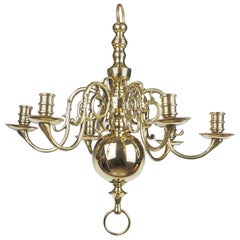 Antique Dutch Flemish Renaissance Chandelier