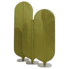 Set of 3 'Albero' Green Acoustic Panels/Space divider by Quentin de Coster
