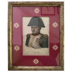 Napolean Bonaparte Framed Etching