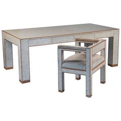 Desk and Chair by Ado Chale (born 1928) Belgium, ca. 1970