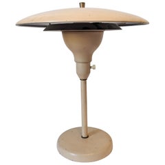 Industrielle Lampe aus der Mitte des Jahrhunderts