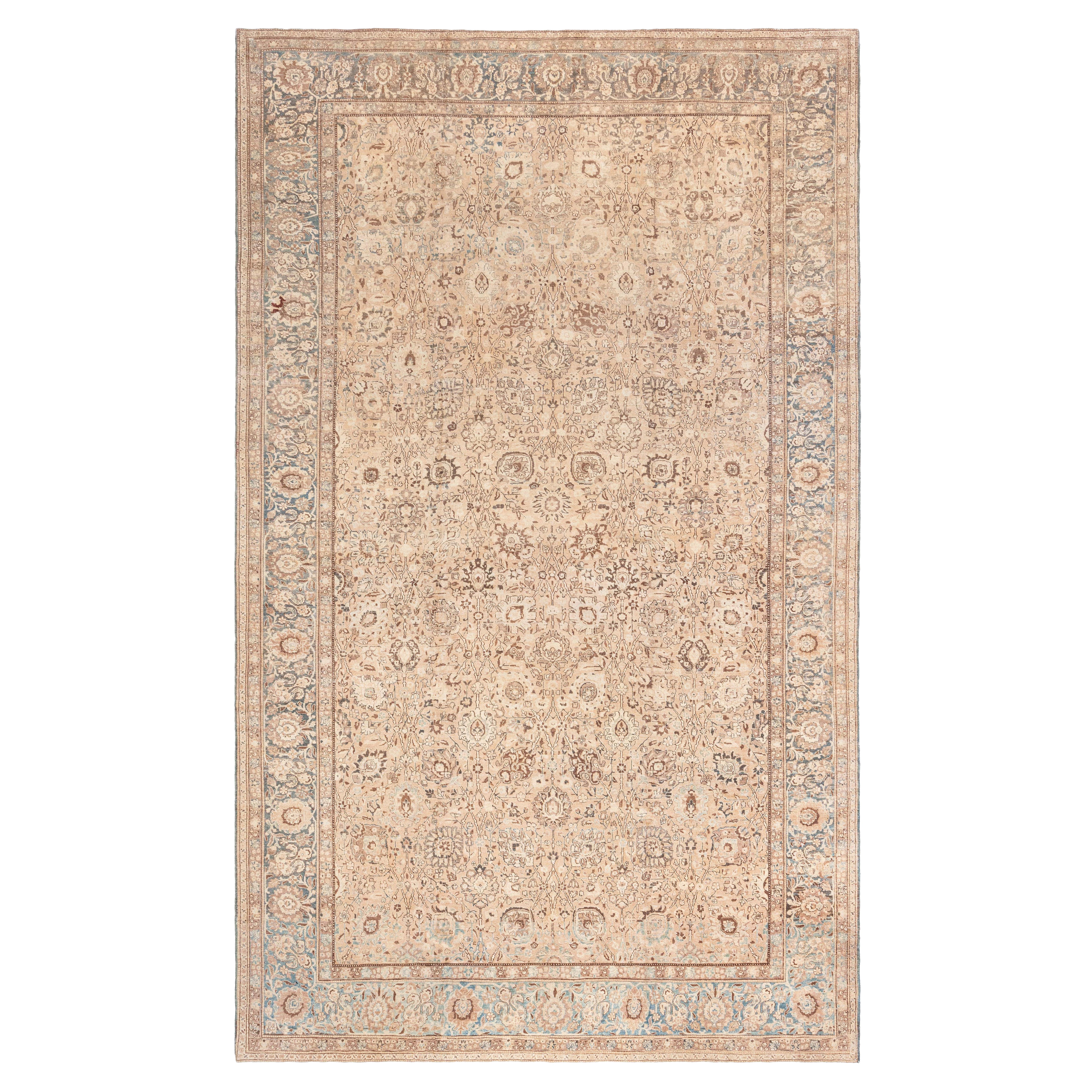 Tapis persan Tabriz du début du 20ème siècle Doris Leslie Blau en vente