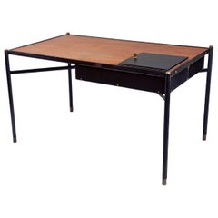 Desk by Jacques Adnet (1900-1984), France, c. 1940