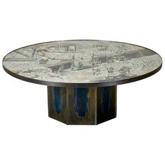 Chan Coffee Table by Philip and Kelvin Laverne