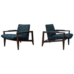Paire de chaises longues Edward Wormley 5499 pour Dunbar