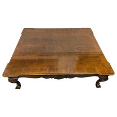 Vintage Henredon Mahogany Ball & Claw Coffee Table