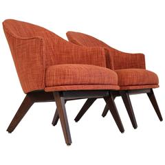 Adrian Pearsall Craft Associates Lounge Chair Pair 2