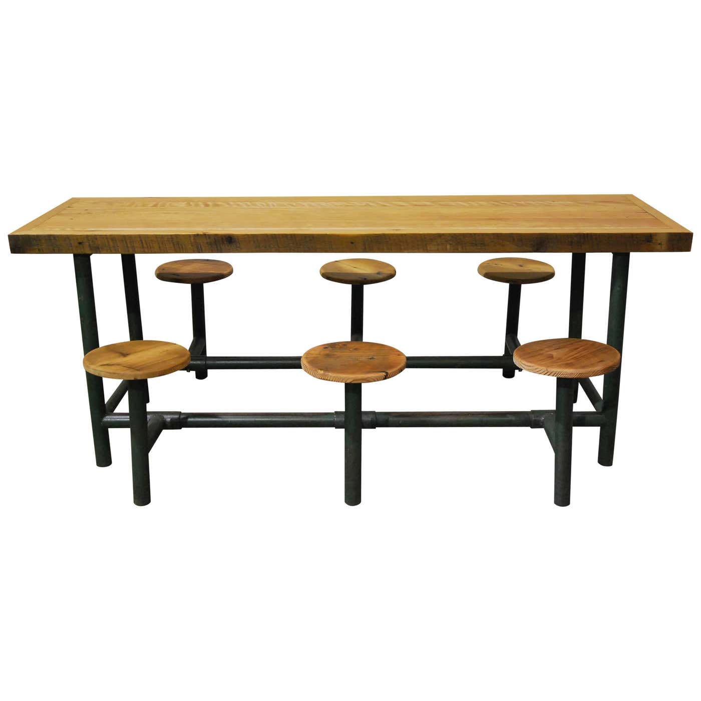 Factory Lunch Room Flip Table at 1stDibs