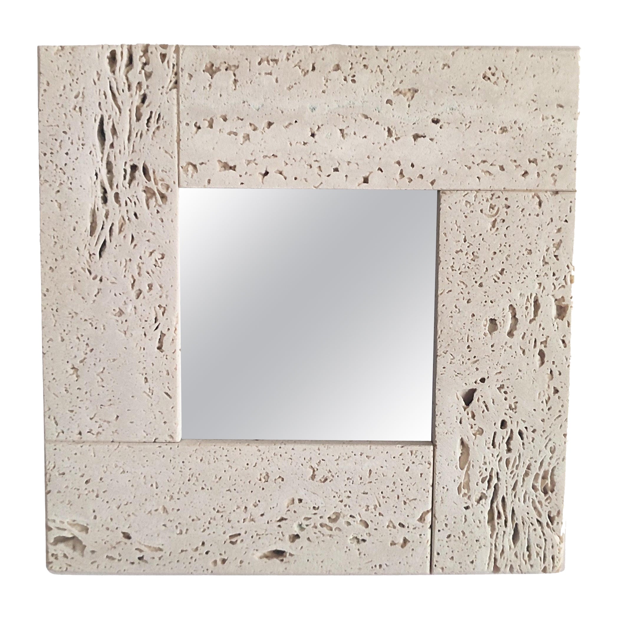 Travertine Marble Mirror Italian Travertine Modern Design Mirror Gift Present