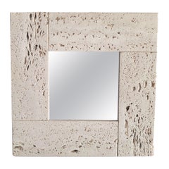 Travertine Marble Mirror Italian Travertine Modern Design Mirror Gift Present