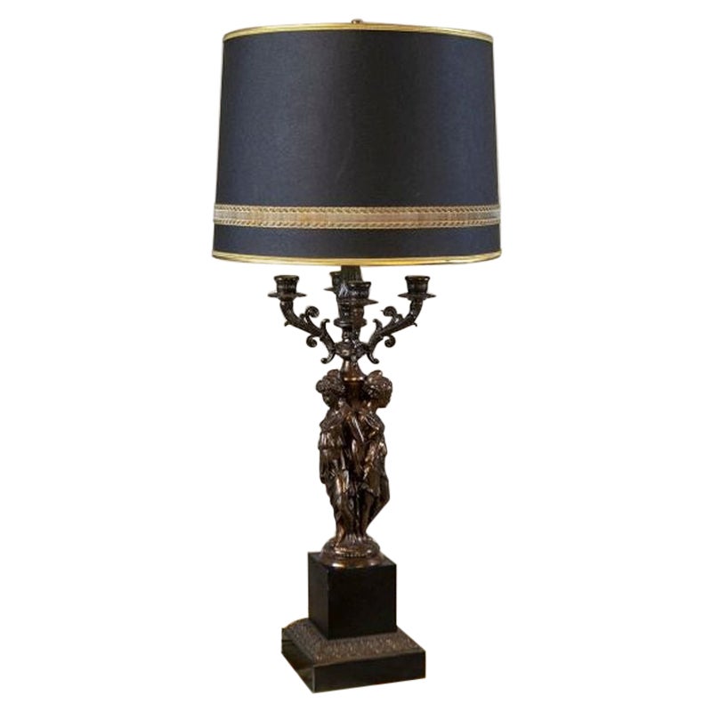 Lampe de bureau The Modernity du milieu du 20e siècle en noir