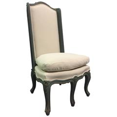 Louis XV Style Slipper Chair 10