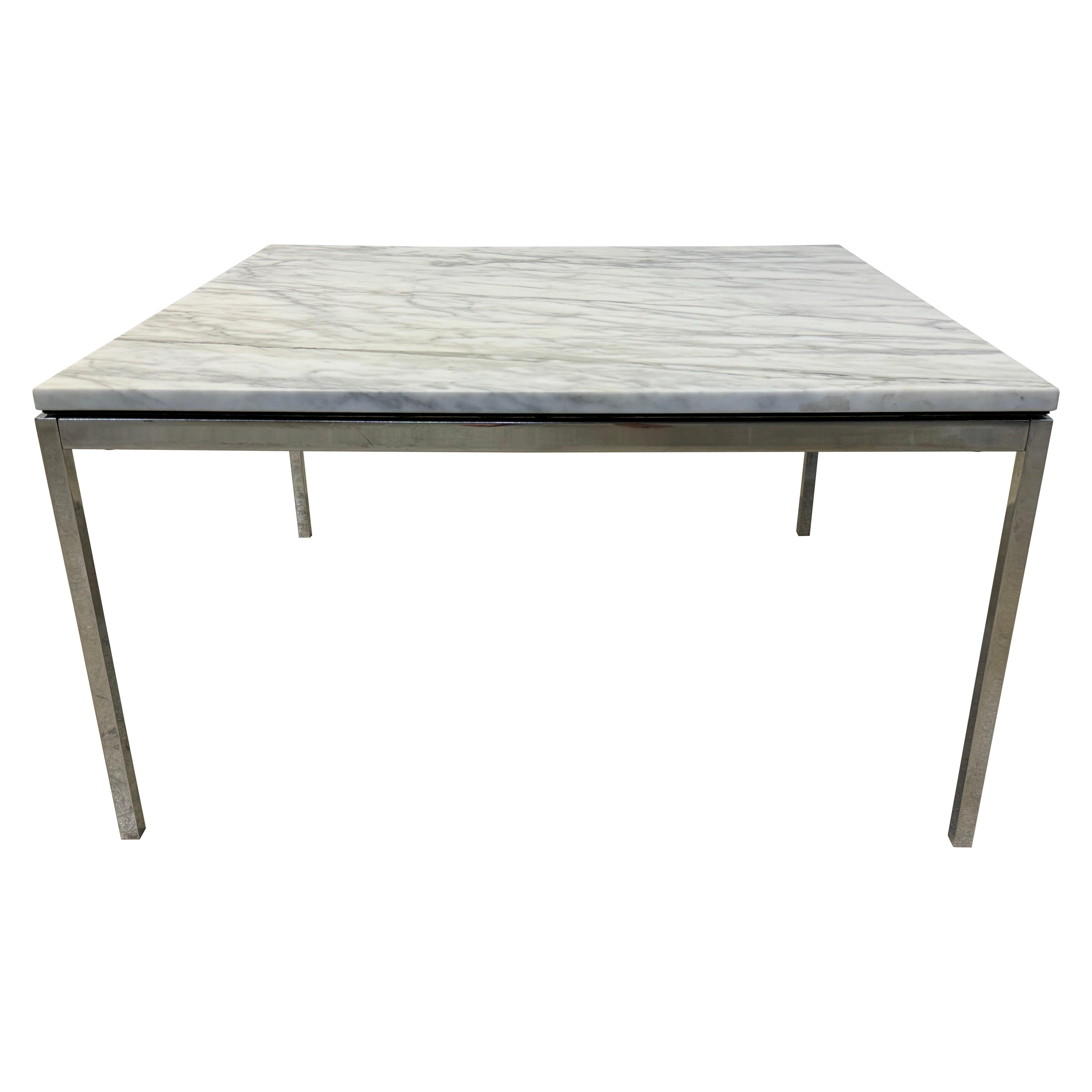 Quadratischer Couchtisch von Florence Knoll für Knoll Studio