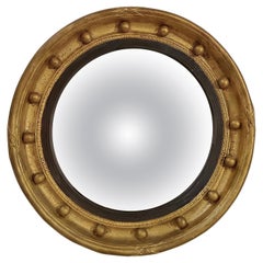 FIRST HALF OF THE 19th CENTURY EMPIRE LENS MIRROR