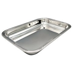Italiener des 21. Jahrhunderts Gianmaria BUCCELLATI  Rechteckiger Korb aus Sterlingsilber