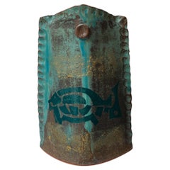 Große signierte japanische Studio-Keramik-Vase