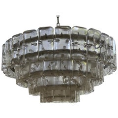 Vintage Murano Glass Chandelier by Carlo Nason for Mazzega