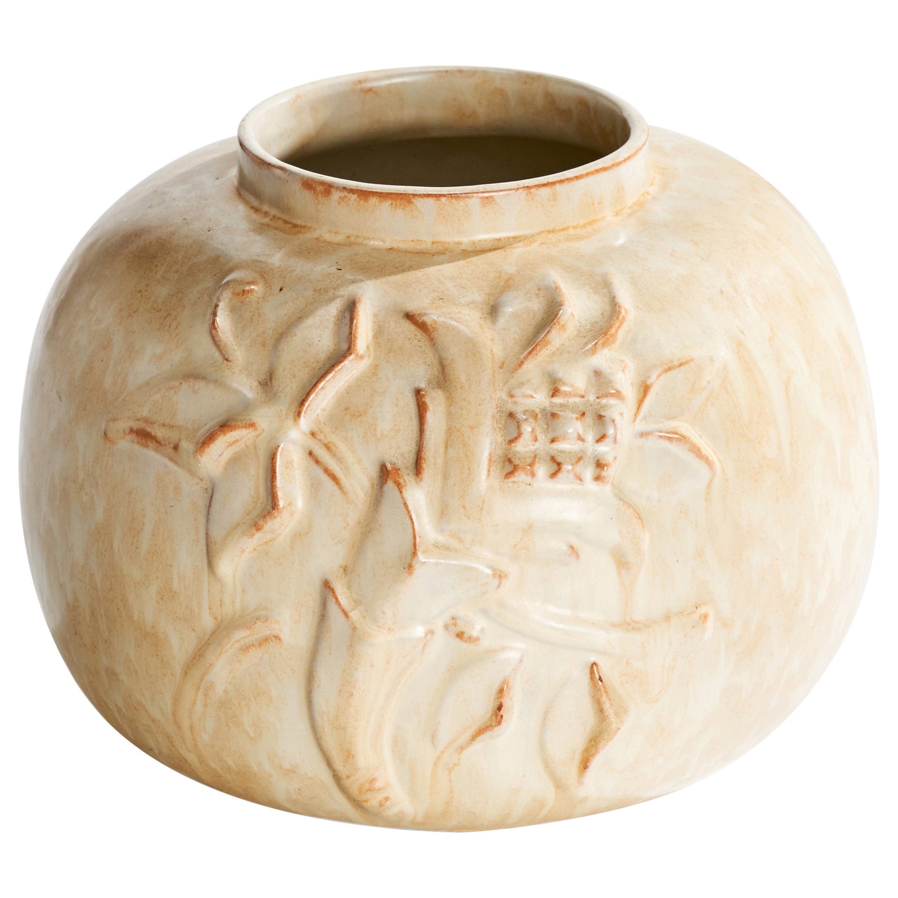 Upsala Ekeby, Vaso, Terracotta, Svezia, anni '1930