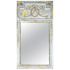 Miroir peint de style provincial français du 19e siècle