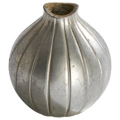 Just Andersen, Vase, Pewter, Denmark, 1930s