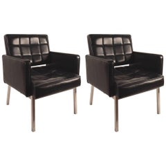 Pair of Chic International Style Chairs