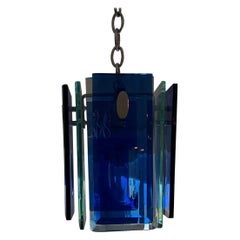 Italian Modern Fontana Arte Style Pendant Or Lantern