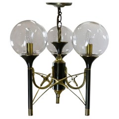 Metall 3 Lights Kronleuchter