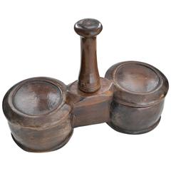 19th Century Salt and Pepper Display