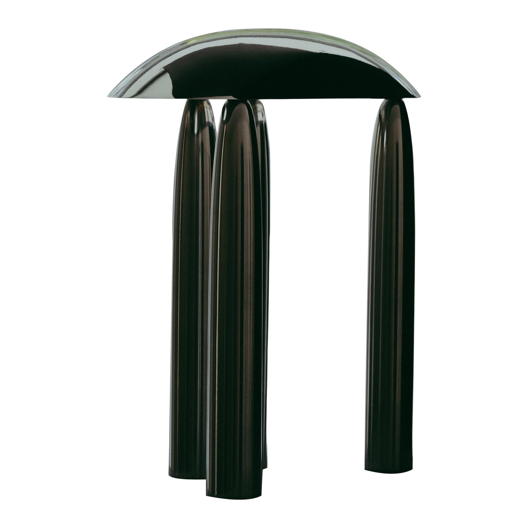 Lampe de bureau en aluminium poli, édition limitée à 10 exemplaires - Oblago Raphael Kadid en vente