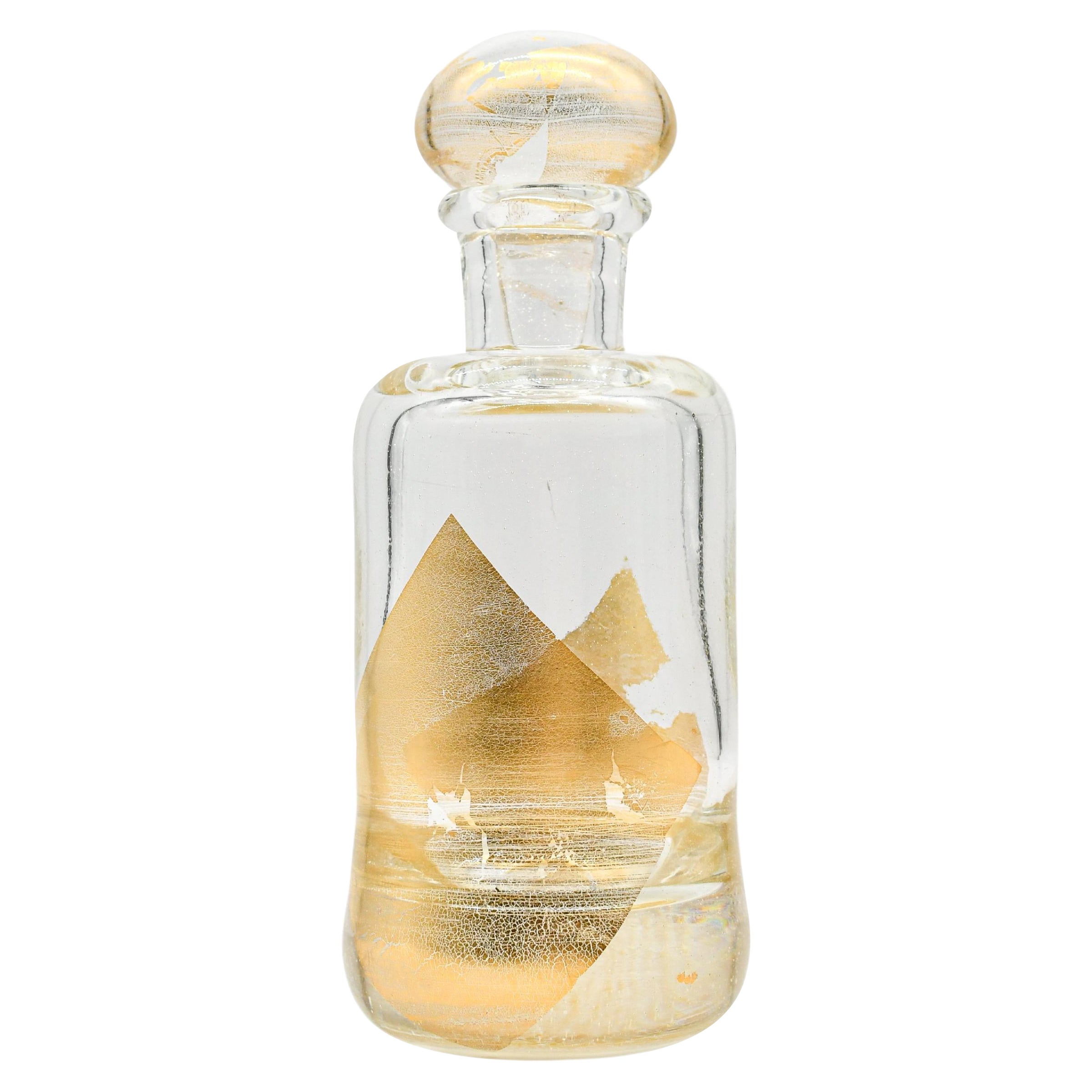 Bottiglia da whisky Contemporary 24K di Laura Sattin