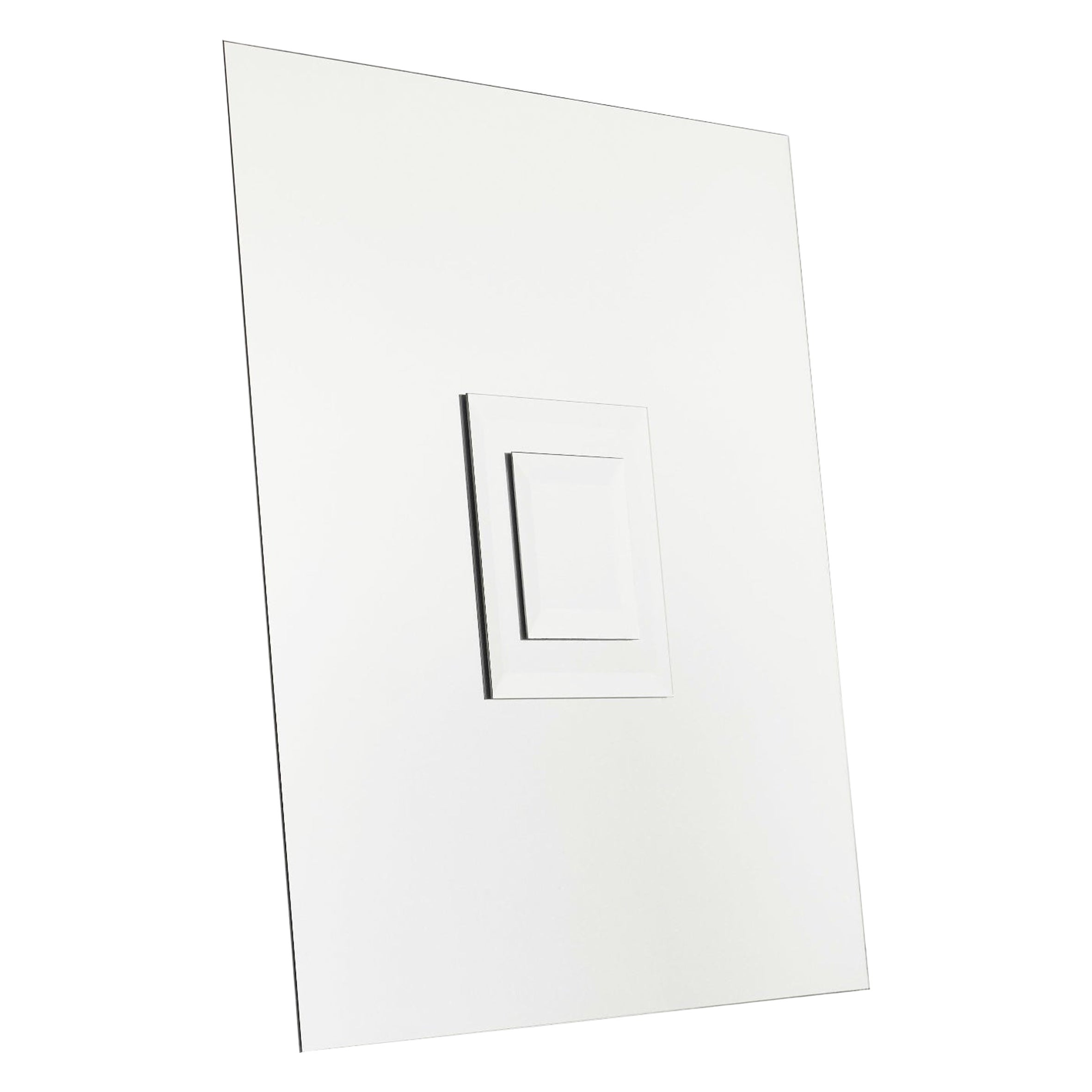 Michel Martens Rare Large Art Mirror 1970s For Sale