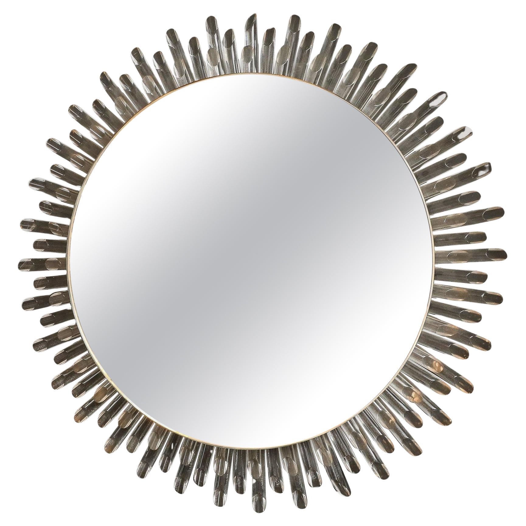 Espejo circular iluminado Sunburst