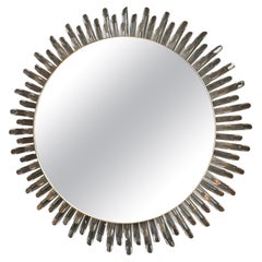 Espejo circular iluminado Sunburst