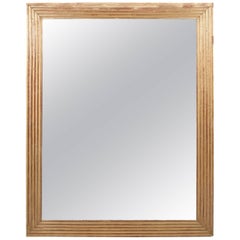 Gilt Louis XVI Baguette Frame Mirror