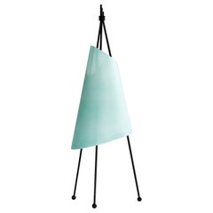 Italian Designer, Table Lamp, Metal, Glass, Italy, 1970s