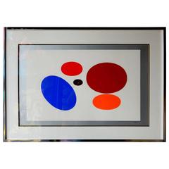 Yaacov Agam (1928-) Sequential OP-ART Serigraphs Five-Part, circa 1970s 6