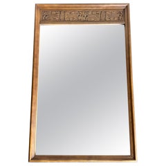 Mid Century Modern “Mayan” Mirror by Bassett