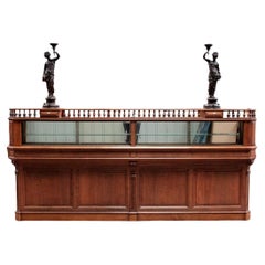 Oak Pharmacy Counter – Early 20th Century