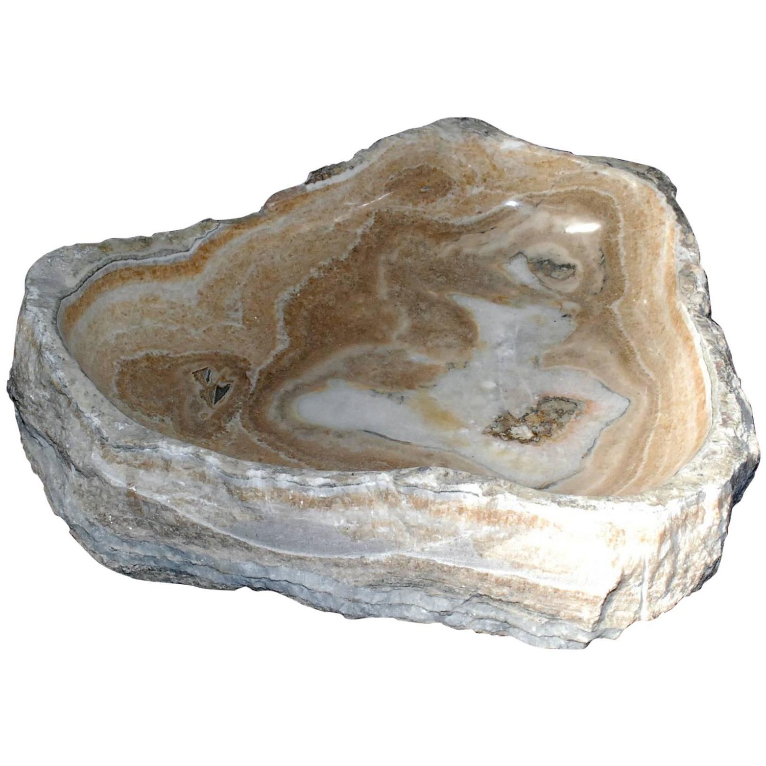 Large Onyx Bowl or Sink at 1stdibs