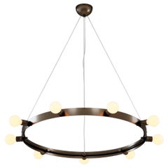 MANHATTAN - MEDIUM Chandelier in Dark Bronze Enamel by Blueprint Lighting