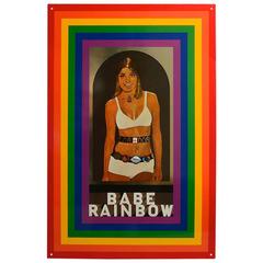 Vintage Babe Rainbow by Peter Blake