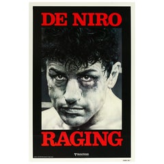 Poster cinematografico originale d'epoca di 'Toro Scatenato', 1980