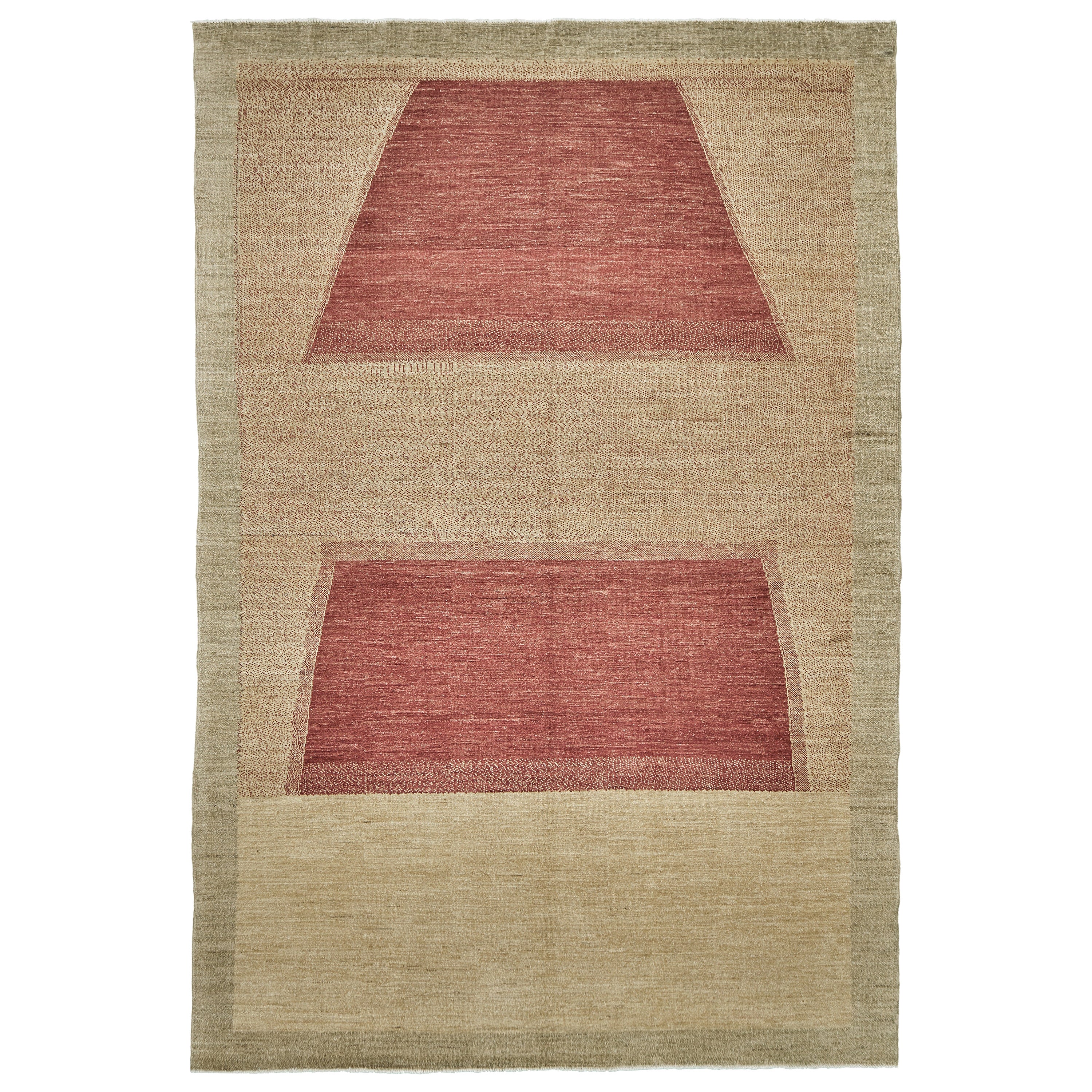 Mehraban Natural Dye Contemporary Design Rug Mondrian Collection